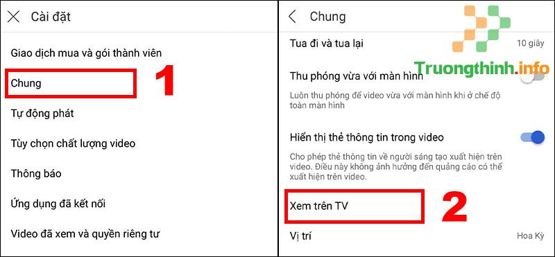 Hướng dẫn phát YouTube từ điện thoại lên Tivi đơn giản, dễ thực hiện - Tin Công Nghệ