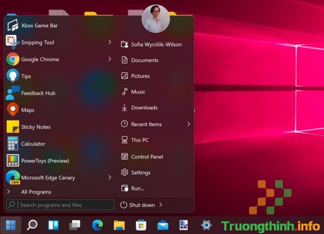  Thủ thuật đưa thanh Start Menu của Windows 11 giống như Windows 7 