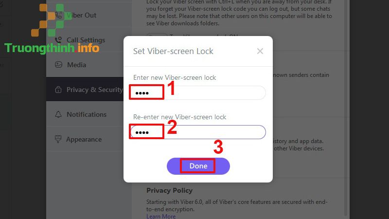 Cách cài mật khẩu mã hóa màn hình cho Viber trên máy tính nhanh chóng - Tin Công Nghệ