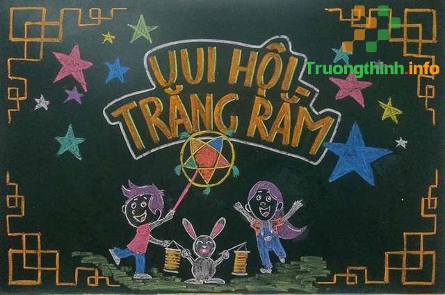                       Mẫu trang trí bảng vui Tết Trung Thu đẹp nhất