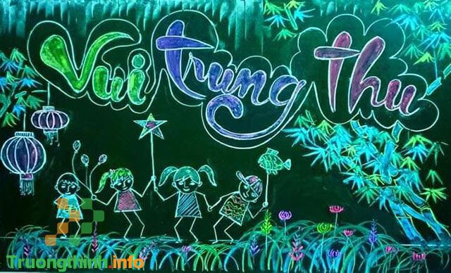                       Mẫu trang trí bảng vui Tết Trung Thu đẹp nhất