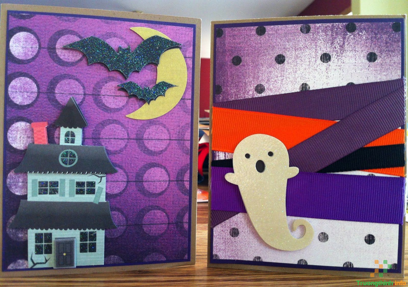 Cách làm thiệp mời, thiệp chúc Halloween đơn giản mà đẹp