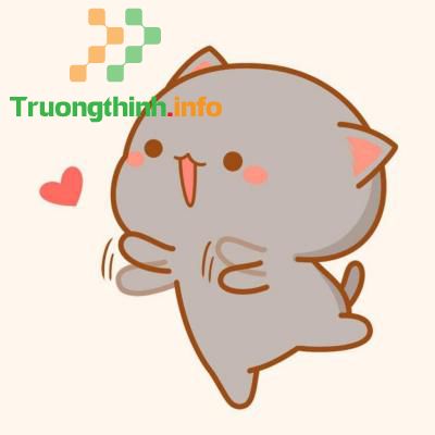                       Ảnh mèo cute hoạt hình, hình mèo cute anime dễ thương nhất