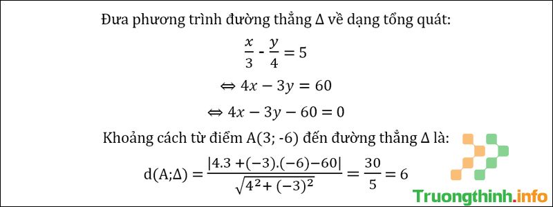 Công thức tính khoảng cách từ 1 điểm đến đường thẳng trong không gian - Tin Công Nghệ