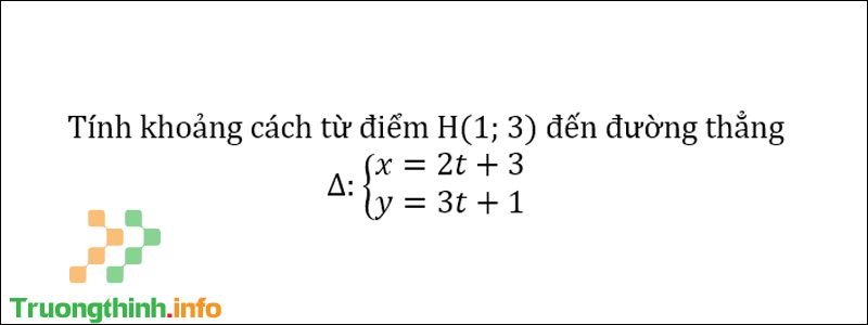 Công thức tính khoảng cách từ 1 điểm đến đường thẳng trong không gian - Tin Công Nghệ