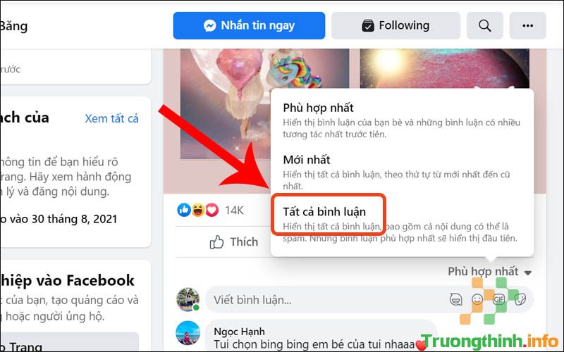 Cách hiển thị tất cả bình luận, xem comment bị ẩn trên Facebook cực dễ - Tin Công Nghệ