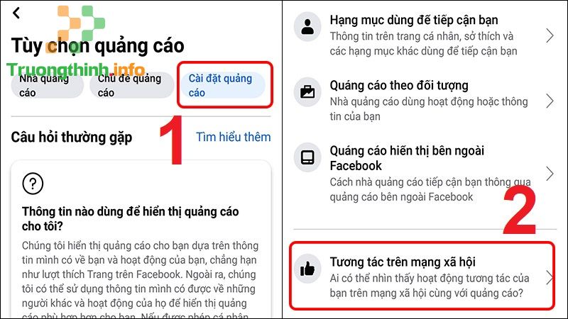 Cách không cho người khác thấy mình like, comment trên trang Facebook - Tin Công Nghệ