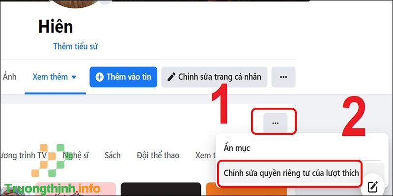 Cách không cho người khác thấy mình like, comment trên trang Facebook - Tin Công Nghệ