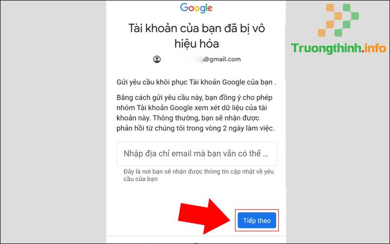 Cách khắc phục, lấy tại tài khoản Google, Gmail bị vô hiệu hoá cực dễ - Tin Công Nghệ