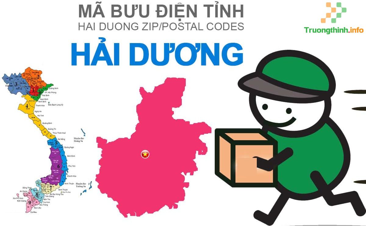 Mã zip Hải Dương: Bảng mã bưu điện, bưu chính các bưu cục mới nhất