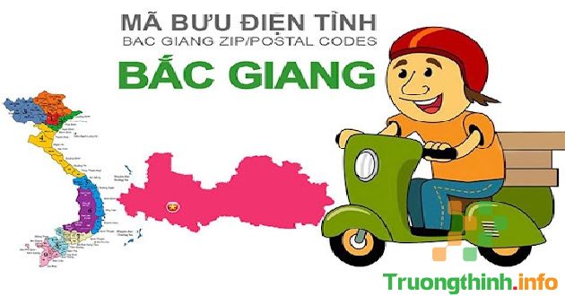 Mã zip Bắc Giang: Bảng mã bưu điện, bưu chính các bưu cục mới nhất