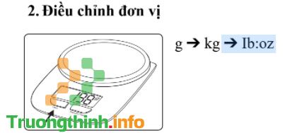                       Hướng dẫn sử dụng cân làm bánh Beurer KS25