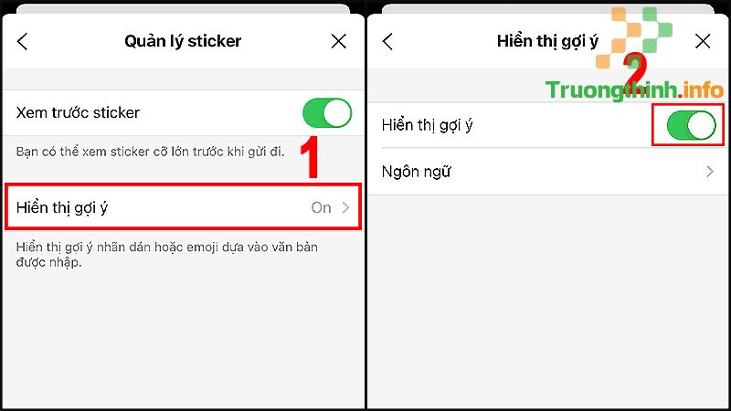 Cách tắt đề xuất biểu tượng cảm xúc và hình dán trên Line đơn giản - Tin Công Nghệ