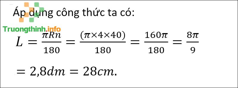 Công thức, cách tính độ dài cung tròn, đường tròn và bài tập có đáp án - Tin Công Nghệ