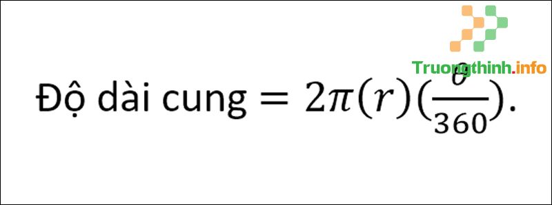 Công thức, cách tính độ dài cung tròn, đường tròn và bài tập có đáp án - Tin Công Nghệ