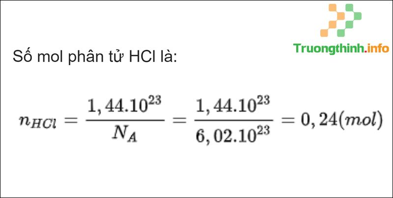 Công thức tính số mol, nồng độ mol & nồng độ phần trăm (C%) có bài tập - Tin Công Nghệ
