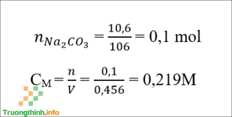 Công thức tính số mol, nồng độ mol & nồng độ phần trăm (C%) có bài tập - Tin Công Nghệ