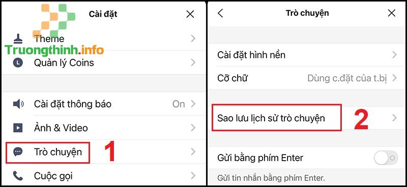 Cách sao lưu, khôi phục tin nhắn trên Line bằng máy Android, iPhone - Tin Công Nghệ