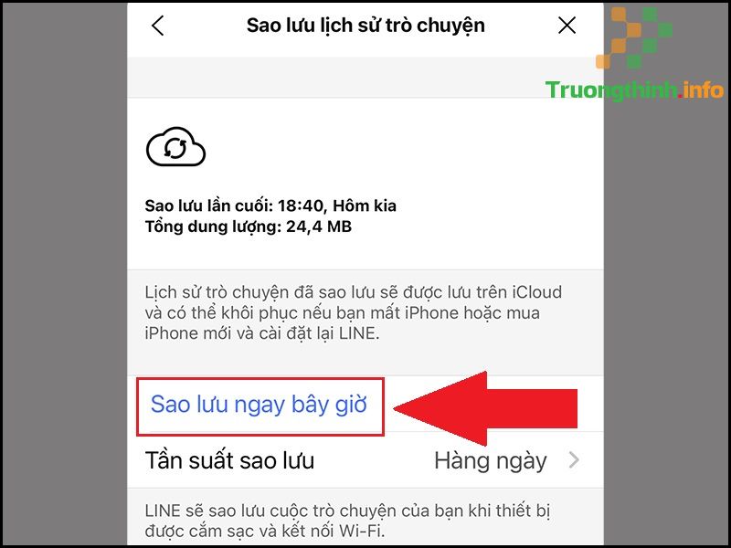 Cách sao lưu, khôi phục tin nhắn trên Line bằng máy Android, iPhone - Tin Công Nghệ