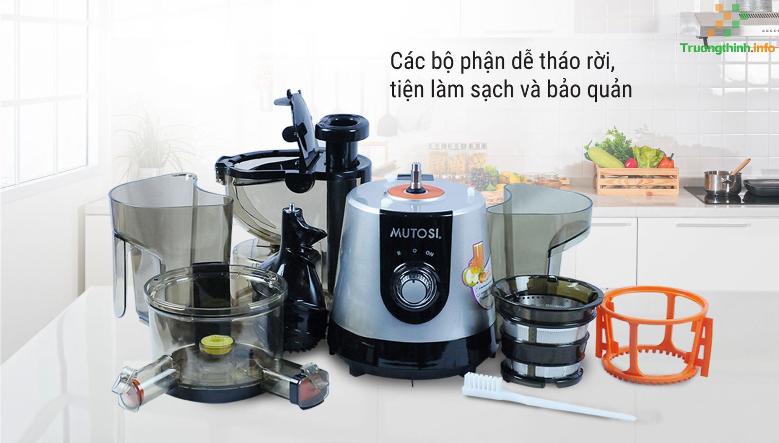                       Review máy ép chậm Mutosi MJ-86