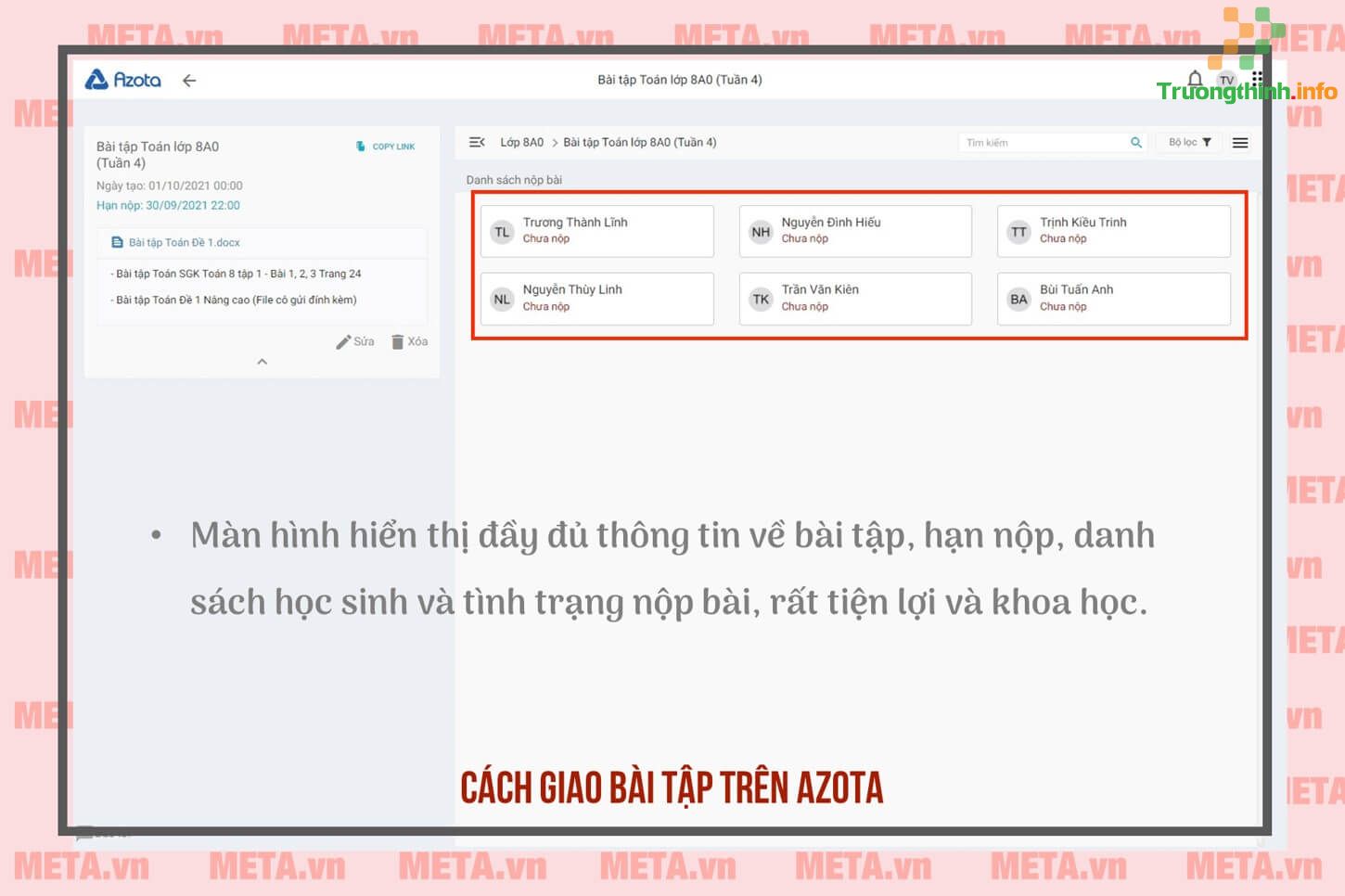                       Azota là gì? Hướng dẫn sử dụng Azota cho giáo viên giao và chấm bài tập