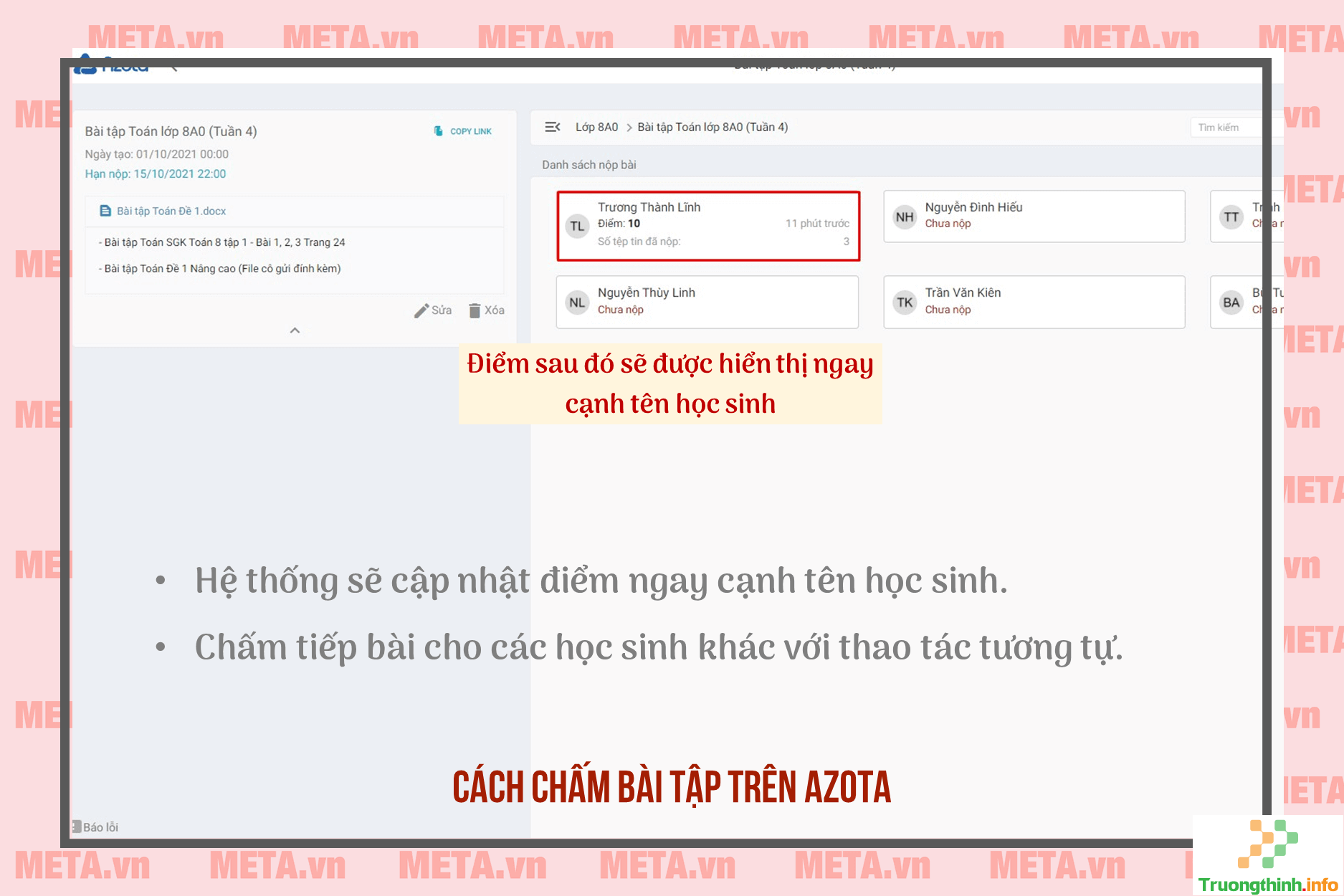                       Azota là gì? Hướng dẫn sử dụng Azota cho giáo viên giao và chấm bài tập