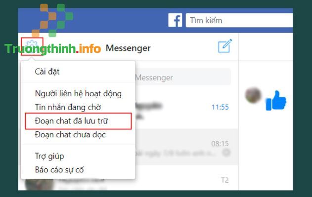                       Cách khôi phục, lấy lại tin nhắn đã xóa trên Messenger Facebook