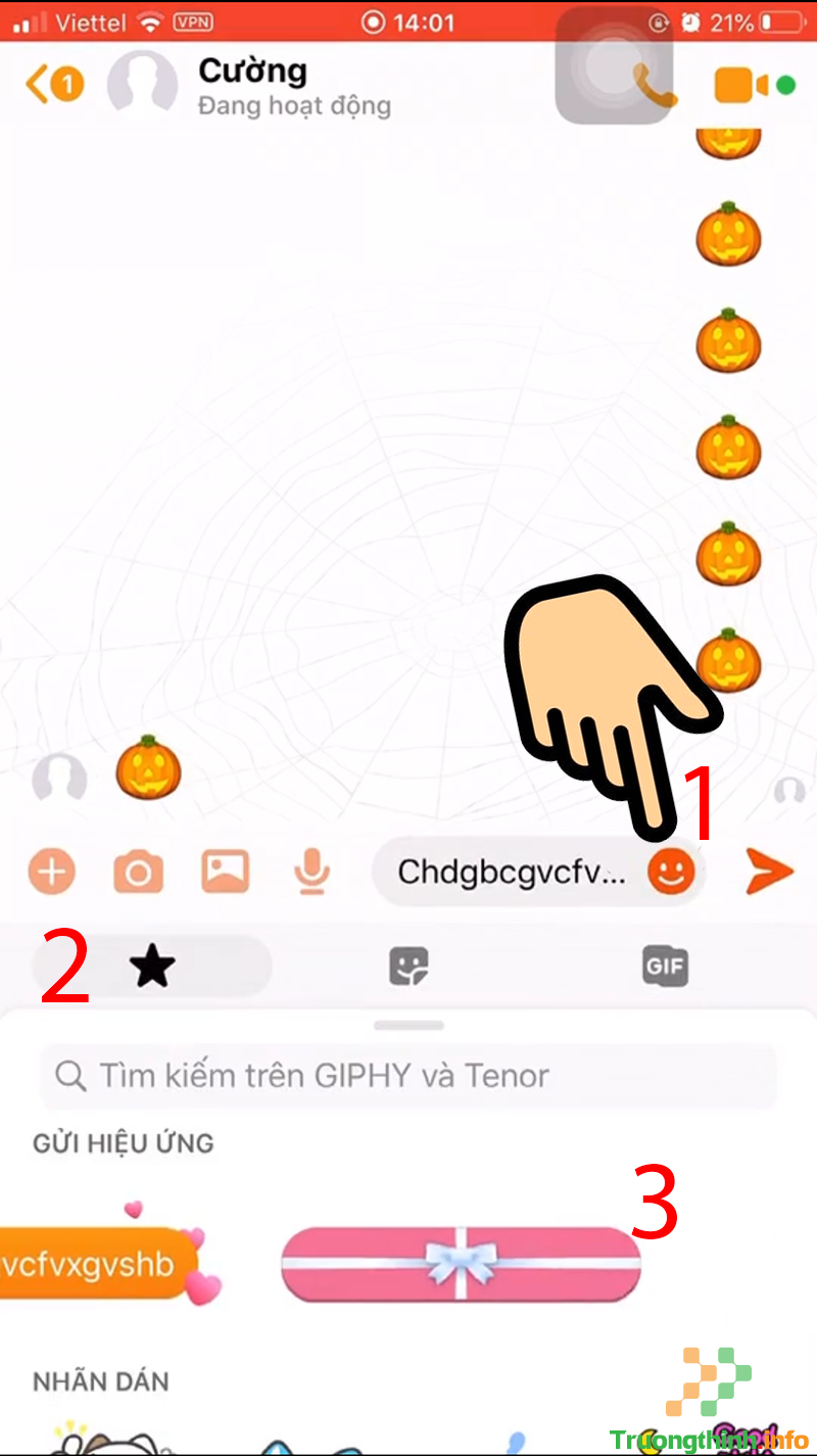 Cách làm hộp quà trên Messenger nhắn tin tặng người yêu, bạn bè