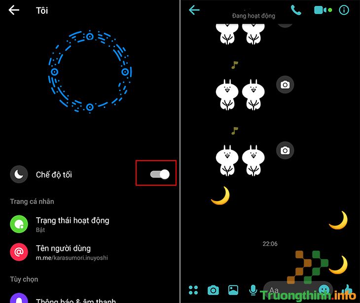                       Tìm hiểu cách bật chế độ tối (dark mode) trên Facebook, Messenger