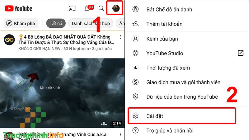 Cách bật, tắt và tùy chỉnh hiển thị phụ đề YouTube trên điện thoại - Tin Công Nghệ