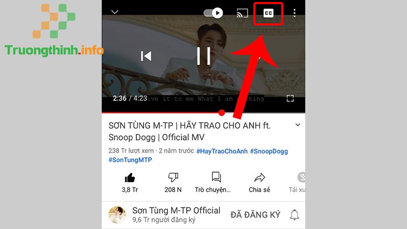 Cách bật, tắt và tùy chỉnh hiển thị phụ đề YouTube trên điện thoại - Tin Công Nghệ