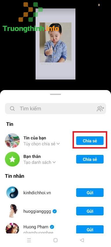 Cách chia sẻ (share) bài viết trên Instagram lên story đơn giản