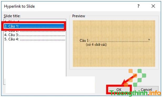                       Cách làm, tạo trò chơi ô chữ trên PowerPoint đơn giản