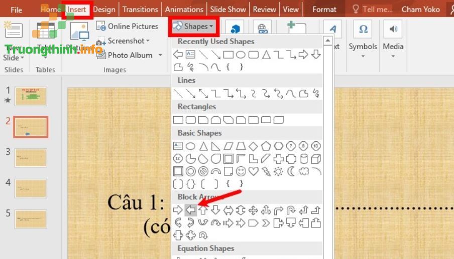                       Cách làm, tạo trò chơi ô chữ trên PowerPoint đơn giản