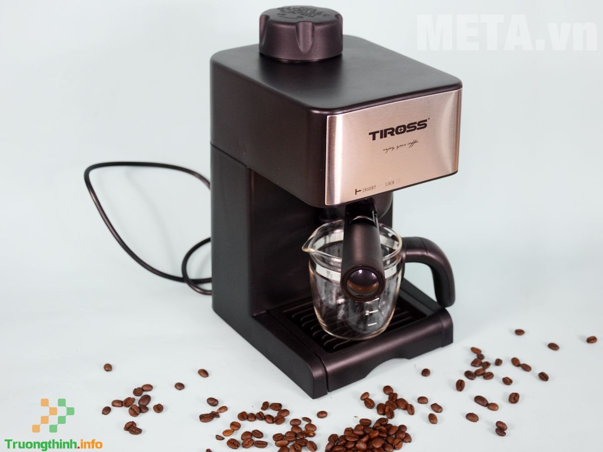 Pha cà phê ngon bằng máy pha cà phê Espresso Tiross TS621