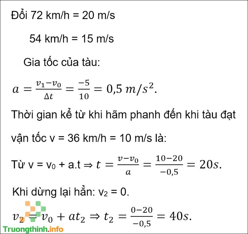 Gia tốc là gì? Tổng hợp các công thức tính gia tốc & bài tập có đáp án - Tin Công Nghệ