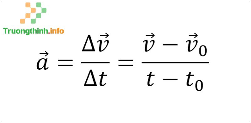 Gia tốc là gì? Tổng hợp các công thức tính gia tốc & bài tập có đáp án - Tin Công Nghệ