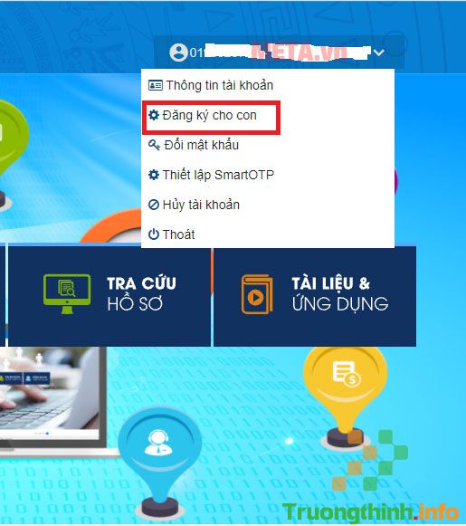                      Cách đăng ký bảo hiểm y tế trên VssID cho con