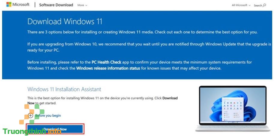                       Hướng dẫn cách update Win 11 chính thức