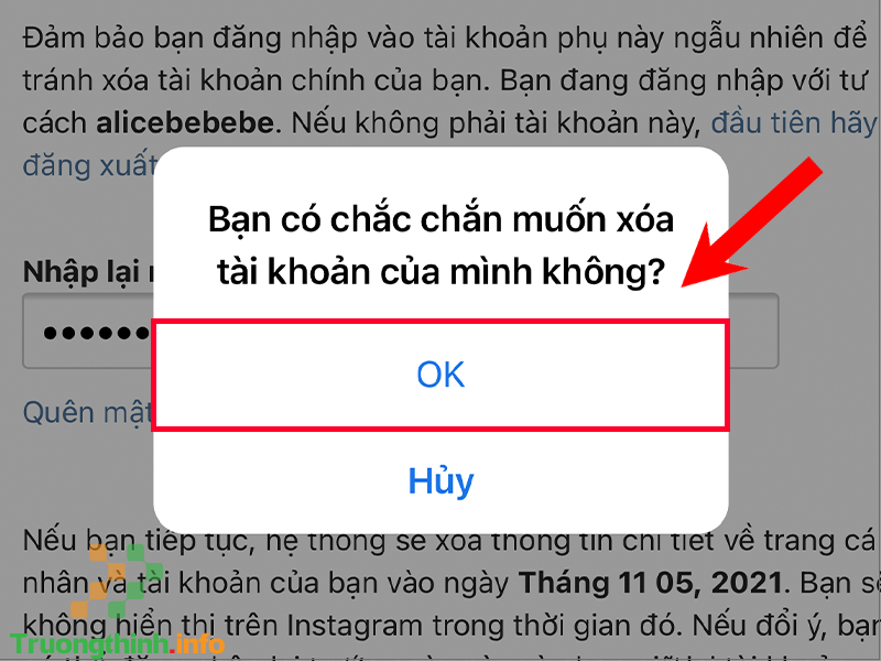 Hướng dẫn cách xóa tài khoản Instagram trên điện thoại đơn giản nhất - Tin Công Nghệ