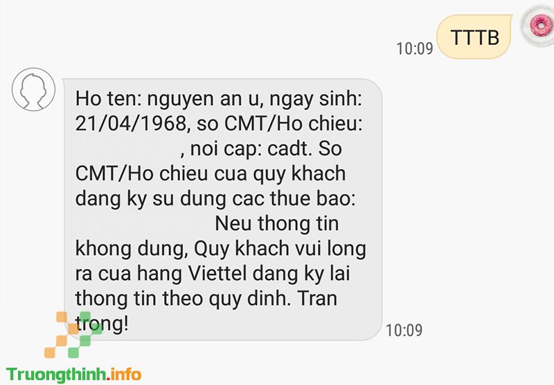 Cách kiểm tra số điện thoại qua CMND với nhà mạng Viettel, Vina, Mobi - Tin Công Nghệ