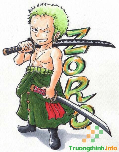                       Hình ảnh Zoro cực ngầu 3D, ảnh Zoro cute đẹp nhất