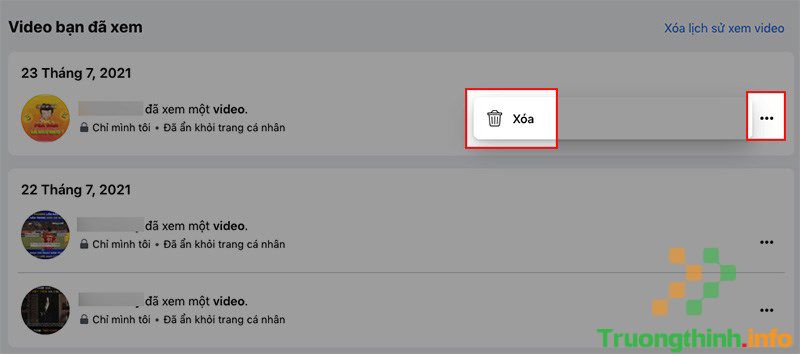                       Cách xóa lịch sử xem video trên Watch Facebook nhanh nhất