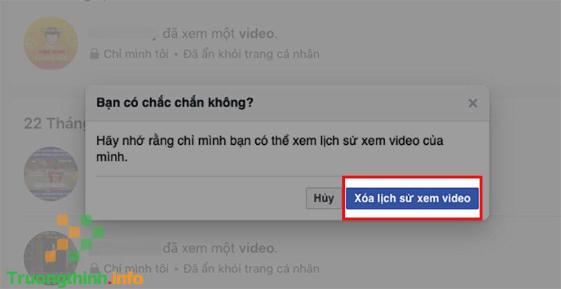 Cách xóa lịch sử xem video trên Watch Facebook nhanh nhất