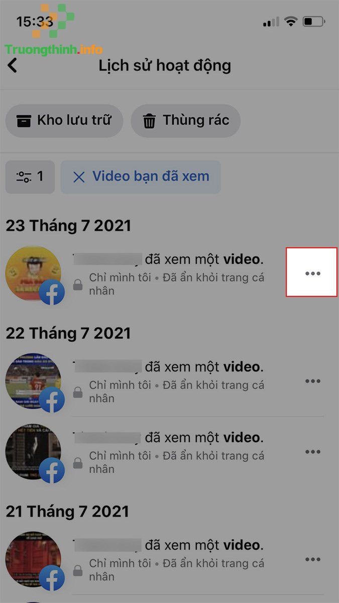                       Cách xóa lịch sử xem video trên Watch Facebook nhanh nhất