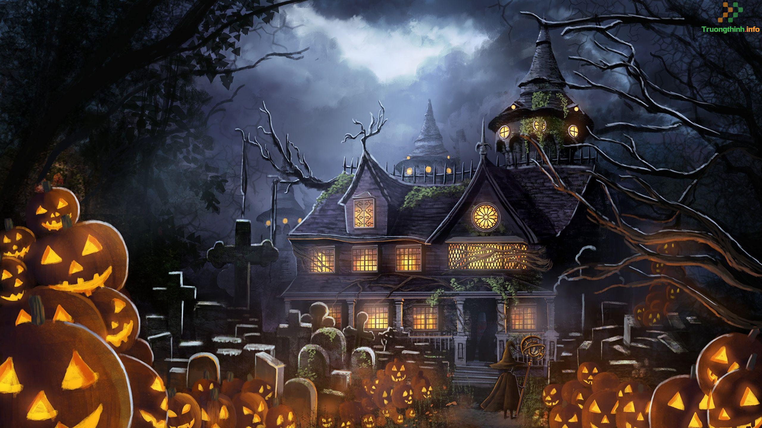                       Các mẫu background Halloween đẹp nhất