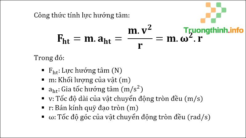 Lực hướng tâm là gì? Công thức tính lực hướng tâm và bài tập có đáp án - Tin Công Nghệ