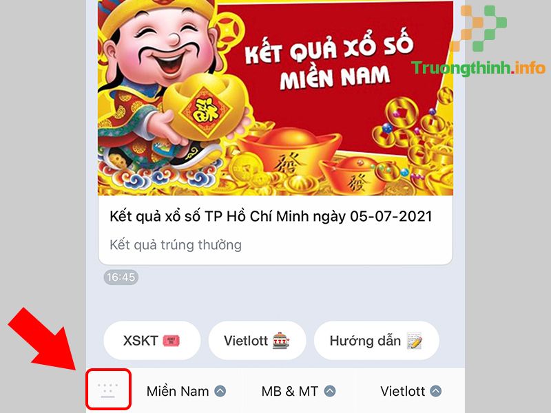 Cách xem kết quả xổ số, Vietlott trên Zalo, đủ 3 miền Bắc-Trung-Nam - Tin Công Nghệ