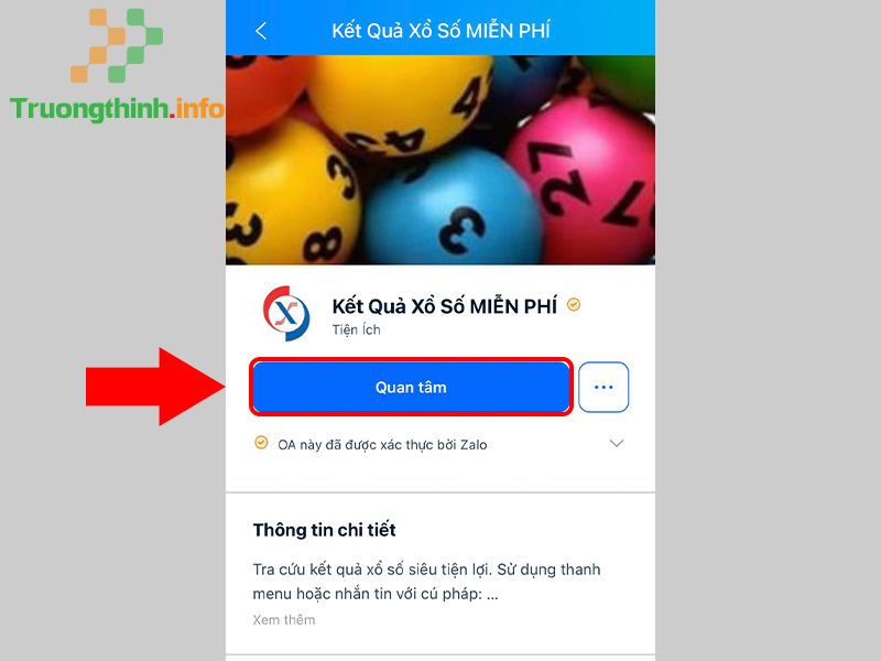 Cách xem kết quả xổ số, Vietlott trên Zalo, đủ 3 miền Bắc-Trung-Nam - Tin Công Nghệ