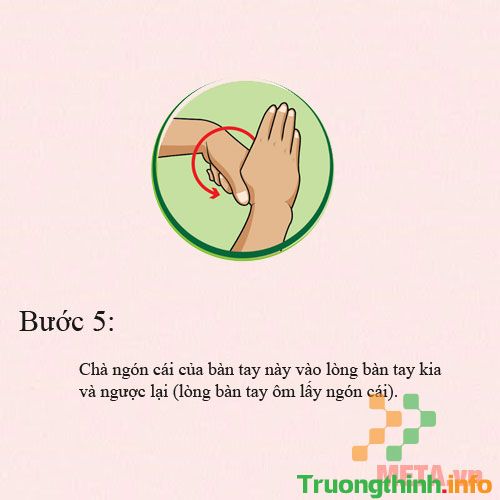                       Các bước rửa tay cho trẻ mầm non (quy trình 6 bước kèm hình ảnh)